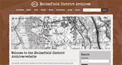 Desktop Screenshot of ecclesfield-district-archives.com